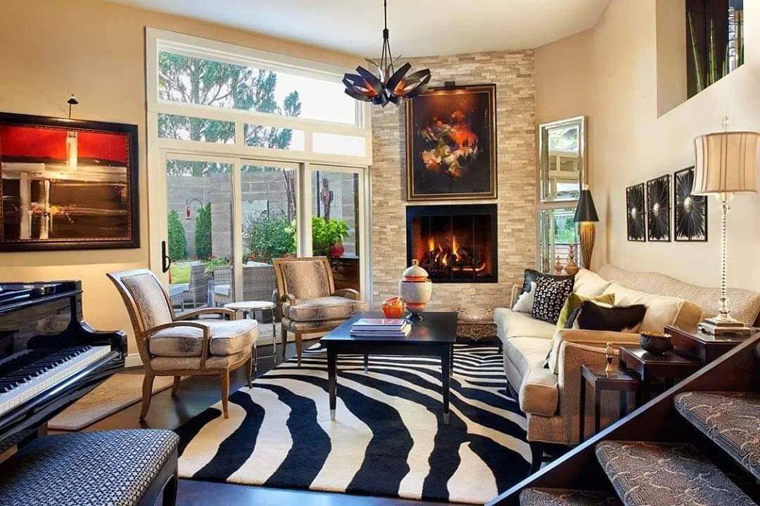 As most of us are spending A LOT of time at home, hopefully you have a space in your home to find joy and happiness, like this amazing living room. Stay healthy and safe!