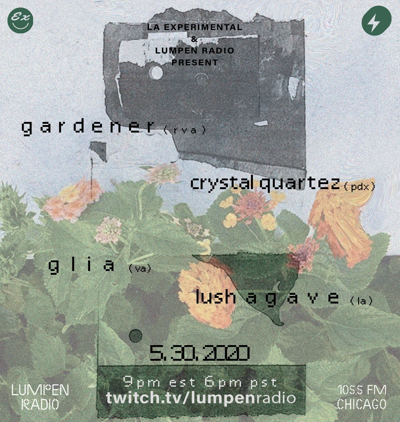 Weekend Lumpen Radio Twitch Concerts 