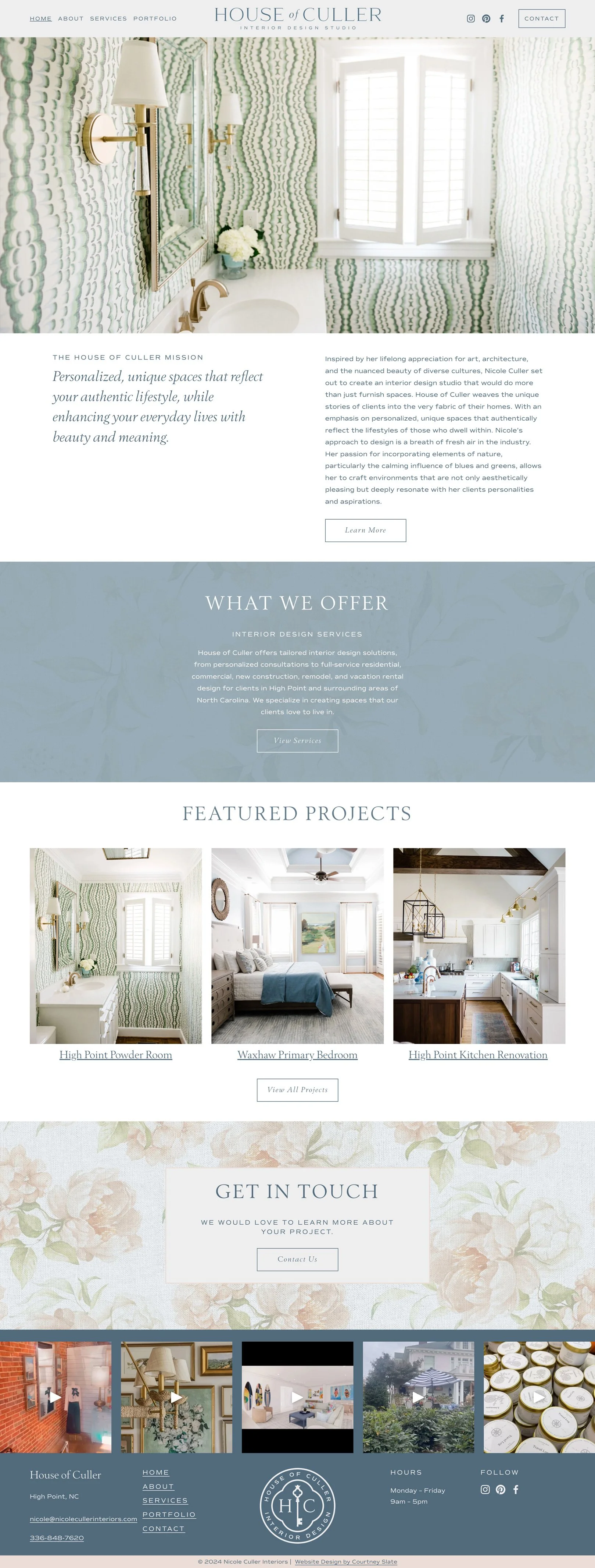 House of Culler Interior Design Studio