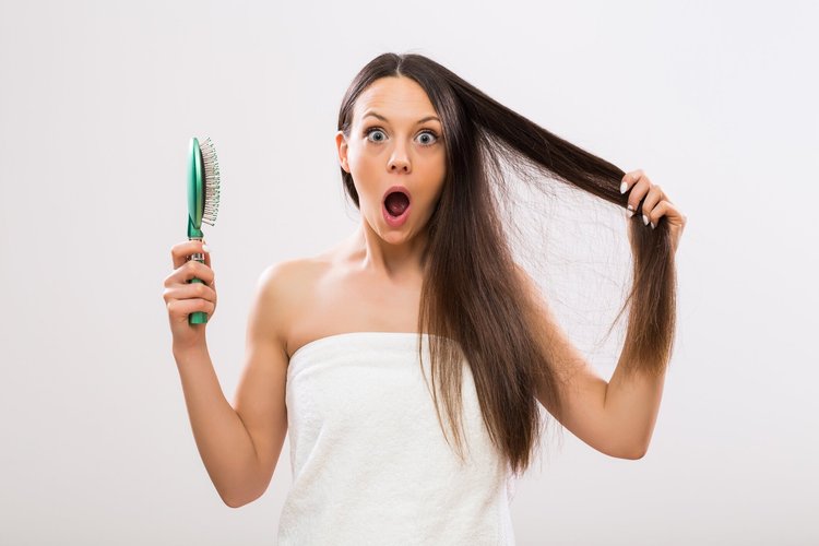 Diffuse hair loss and telogen effluvium