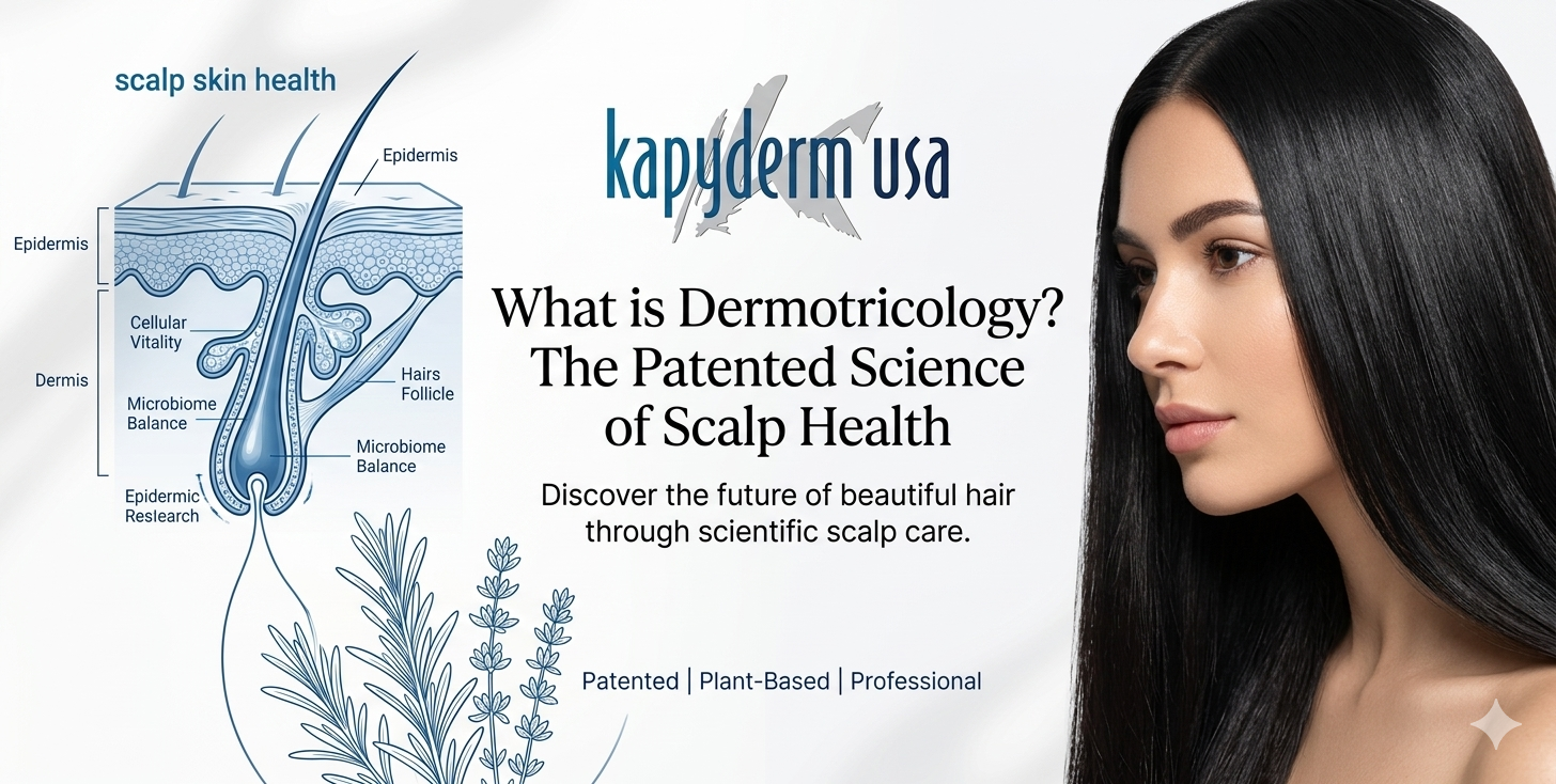 Beyond Hair Care: Why the Future of Beautiful Hair is Patented Dermotricology