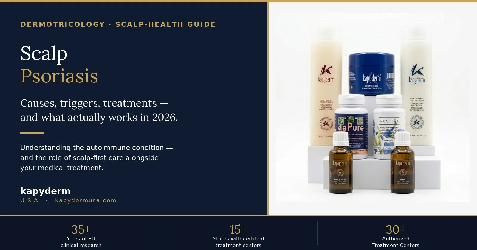 Scalp Psoriasis: Causes, Triggers, Treatment — and What Actually Works in 2026