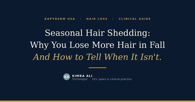 Seasonal hair shedding in fall clinical guide