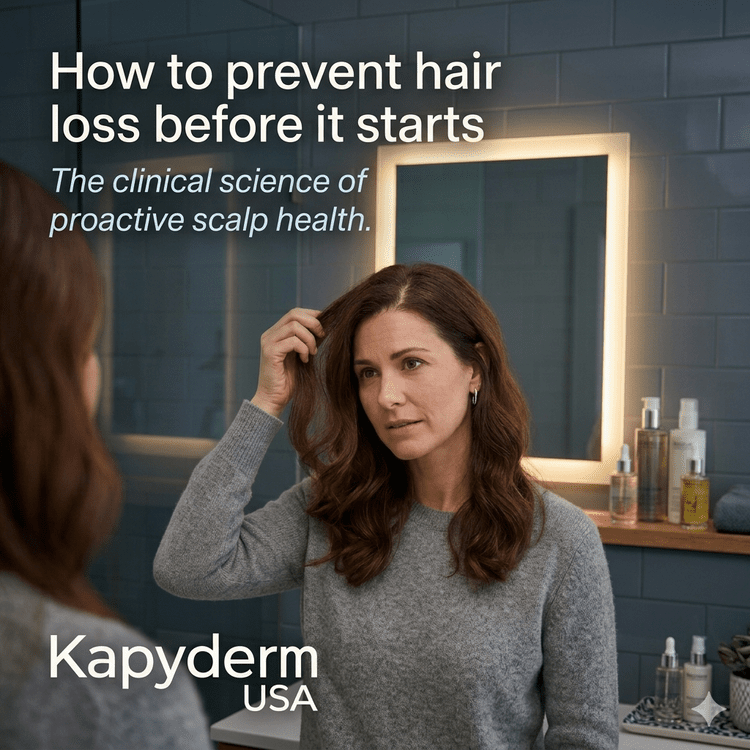 Preventive scalp care — stop hair loss before it starts