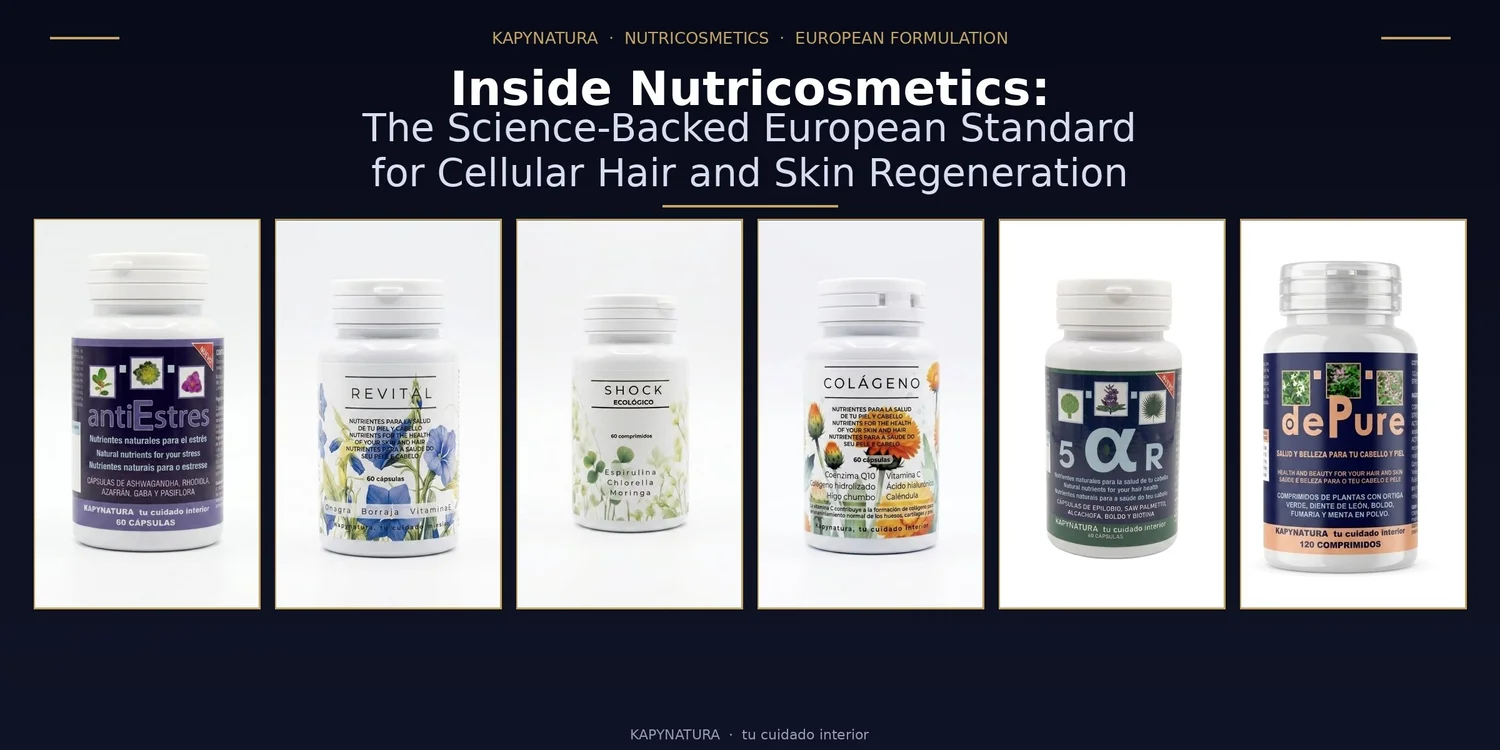Kapynatura European clinical hair supplements — Kapyderm USA nutricosmetics line
