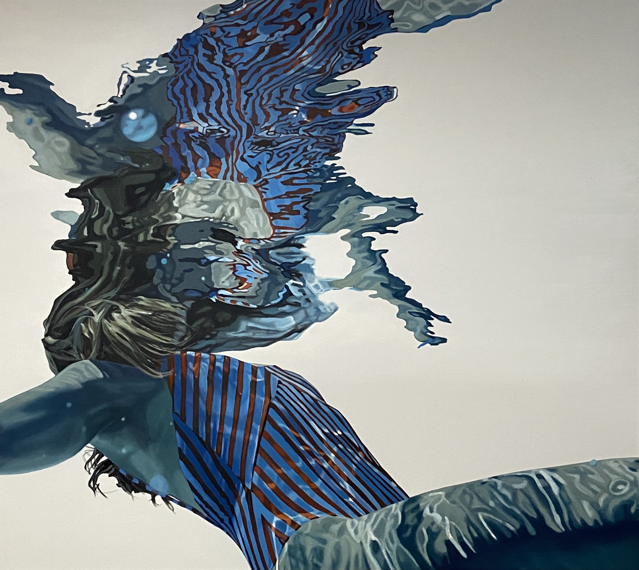 Distilled 2, oil on canvas 54" x 48"  $9600  Available