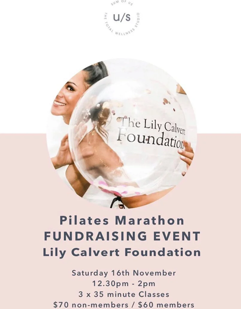 Pilates Fundraiser Sum of US Studio Prahran