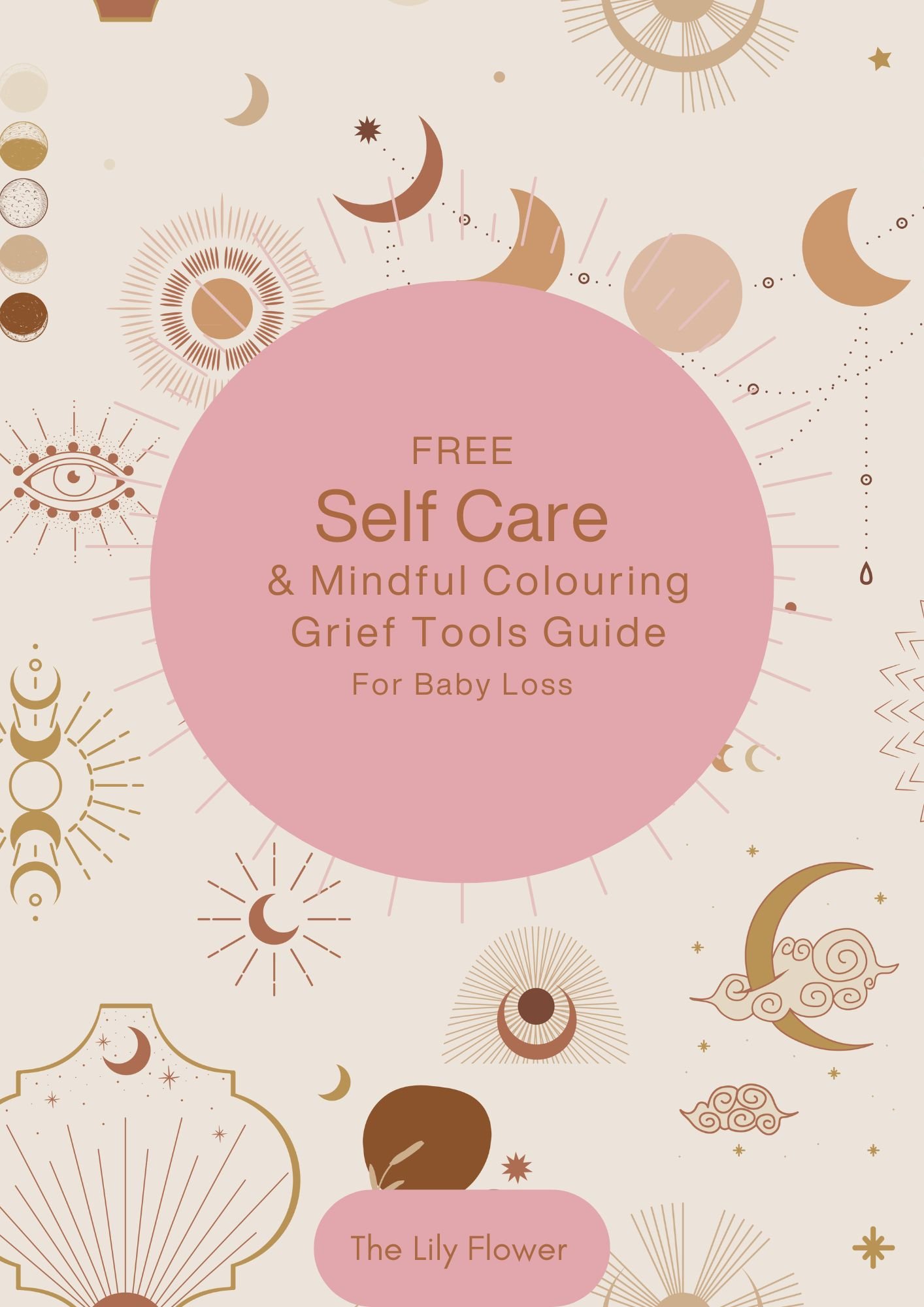 FREE Self care tracker & mindful colouring for grief and baby loss