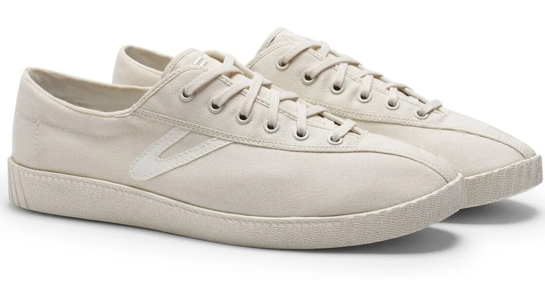 tretorn white canvas sneakers