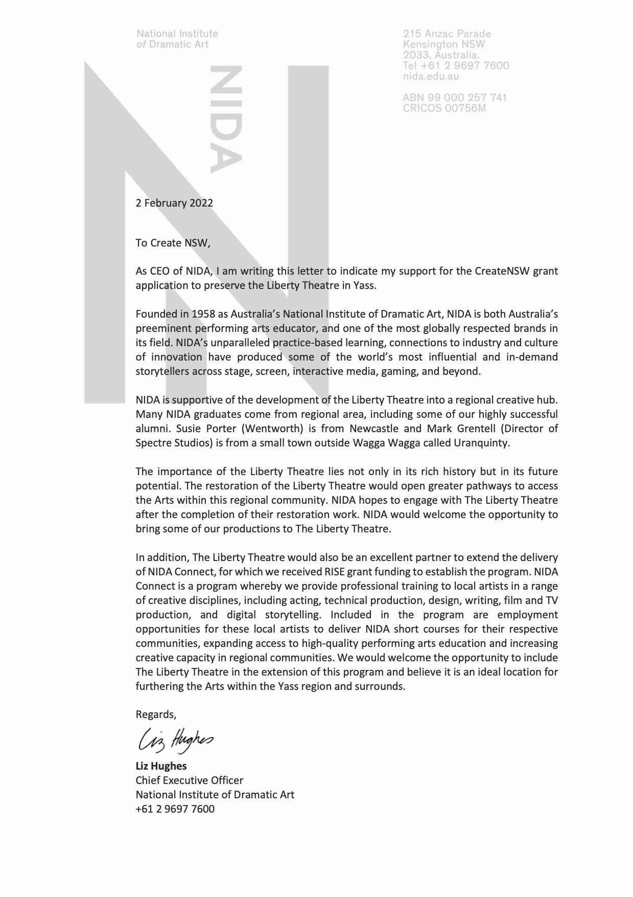 NIDA Liberty Theatre Letter of Support. 2nd February 2022.jpg