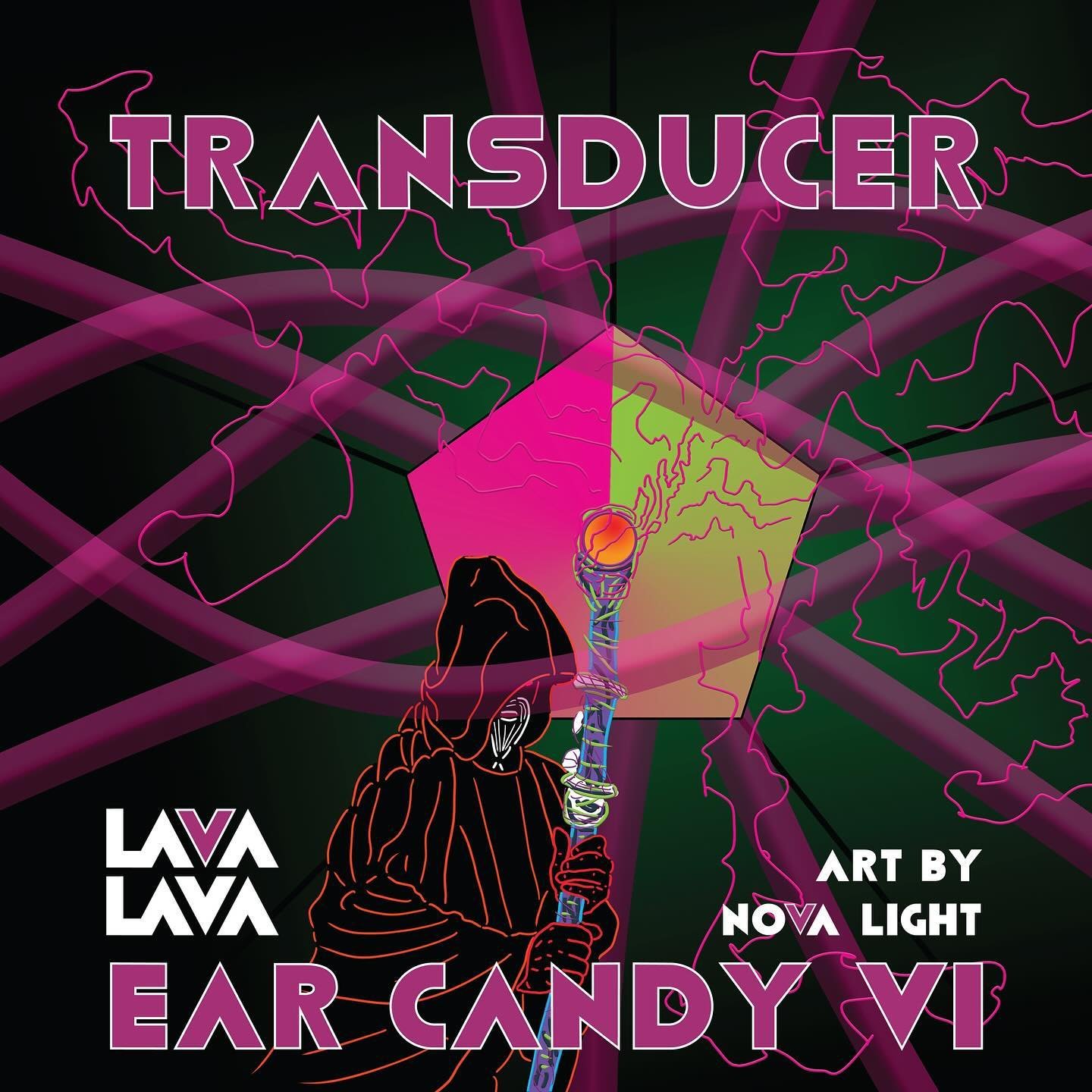 ::Link in bio:: Introducing Ear Candy V1 | Transducer. Featuring art by @novalightangel. Ear Candy is a new series offering tasty tunes crafted to tantalize your auditory senses. The first in the series is electronically themed and ready to transform