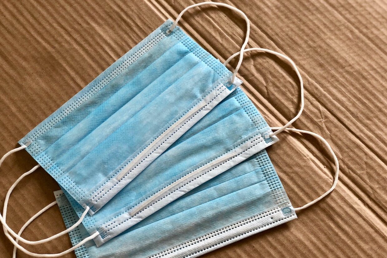 Ear Loop Masks (ASTMF2100-11, L2 rating or greater)