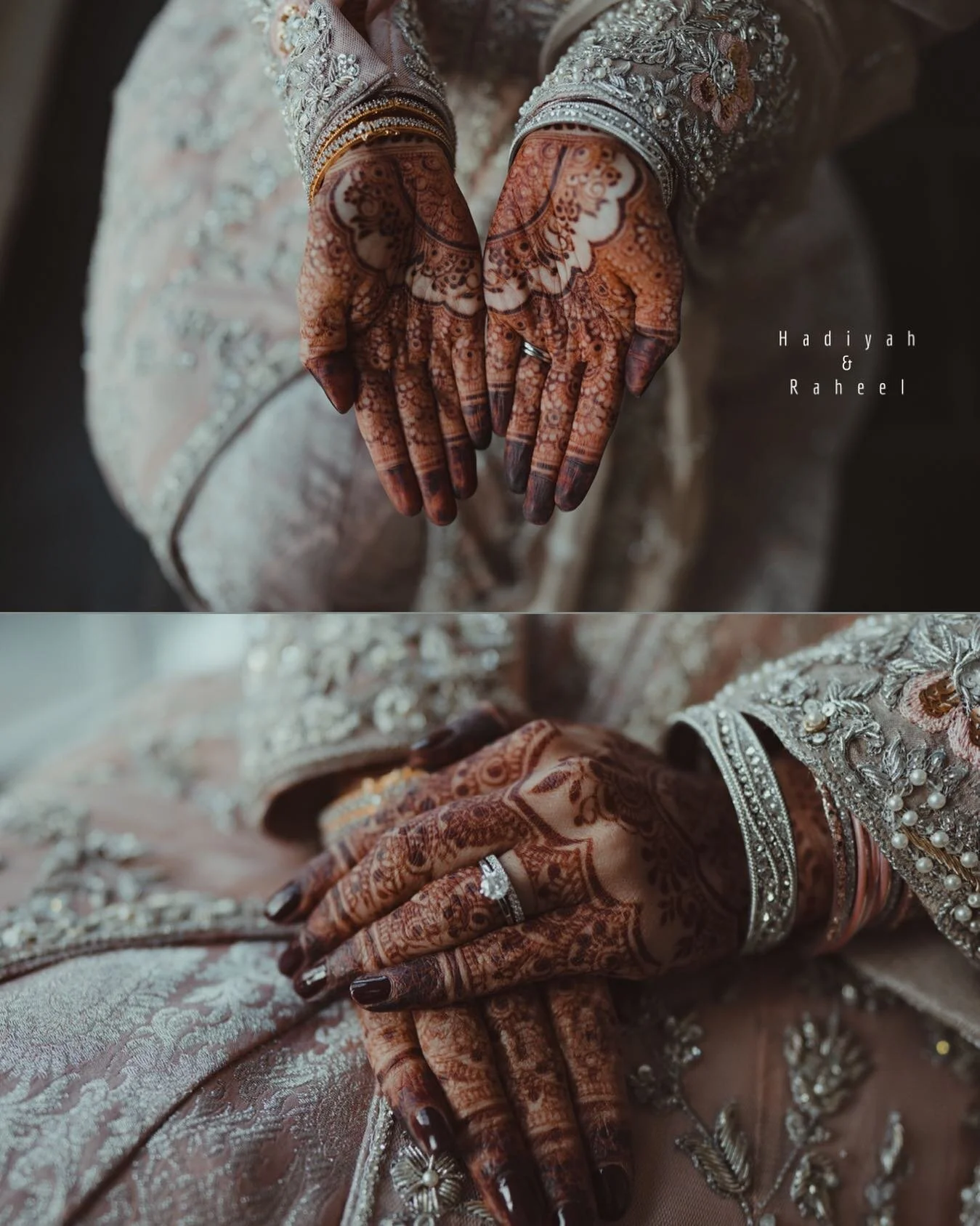 W couple! Had so much fun shooting their wedding

Henna art by: @nychennaqueen 

(No don&rsquo;t ask me if this is your sign to get married)

#pakistaniwedding #qaboolhai #desiweddingdiaries #pakistanibride #southasian #southasianfashion #weddinginsp