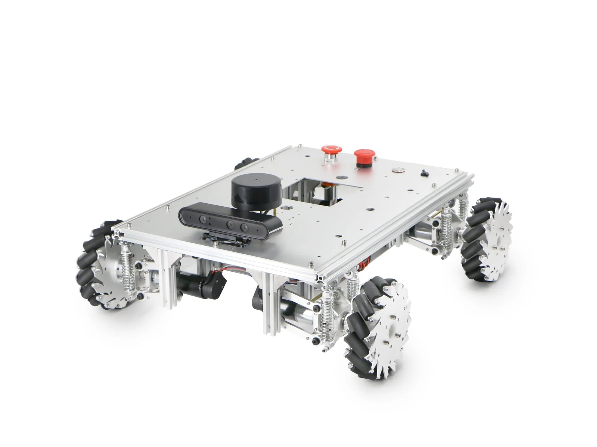 Robot mecanum avec suspensions Robot mecanum avec suspensions