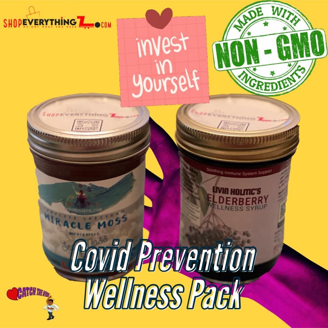 Get your COVID PREVENTION WELLNESS PACK so you can get ahead of what&rsquo;s going around. Click the link below 

https://www.imgrand.com/shop/p/eldermoss

#seamoss #seamossgel #seamossgang #seamossforsale #seamossbenefits #seamosschallenge #seamossg