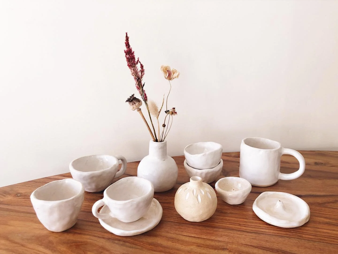 First attempt at pottery 💕
&bull;
Reposting because my Instagram had a meltdown and it got deleted 😔