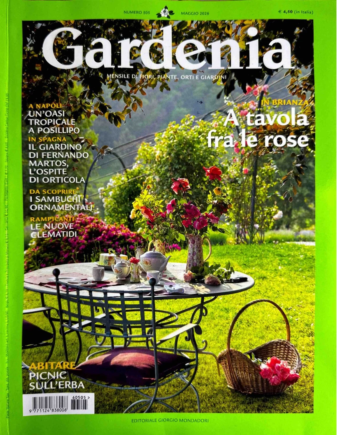 GARDENIA - MENSILE DI FIORI, PIANTE, ORTI E GIARDINI - MAGGIO 2026