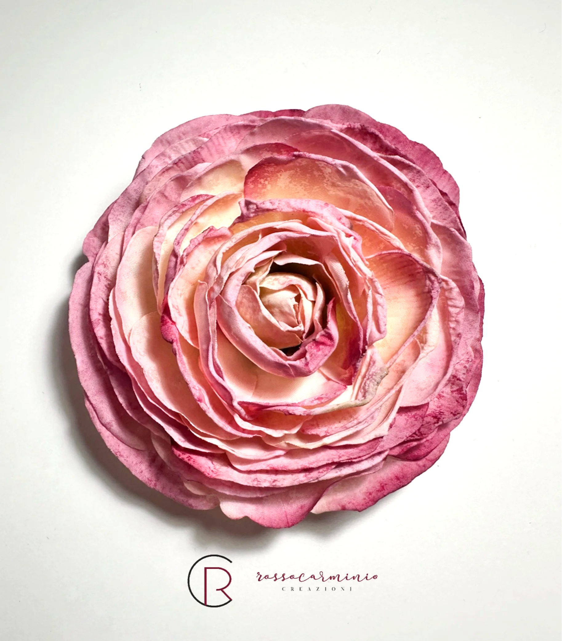 Spilla Clip Fiore di Ranuncolo