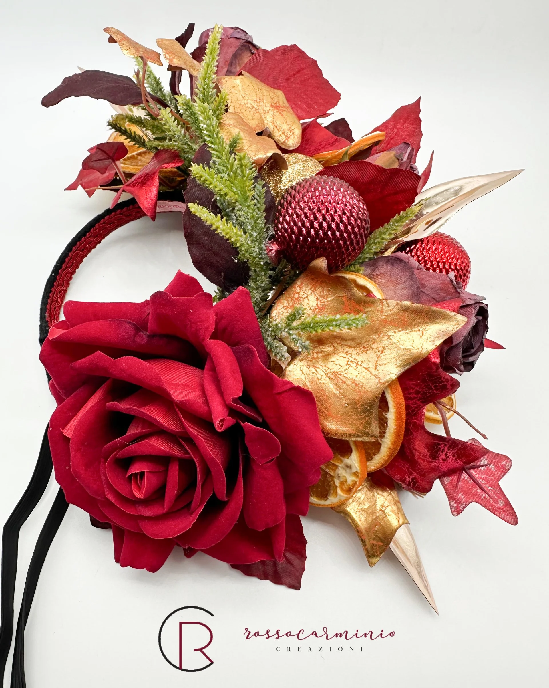 Copricapo Natalizio Asimmetrico