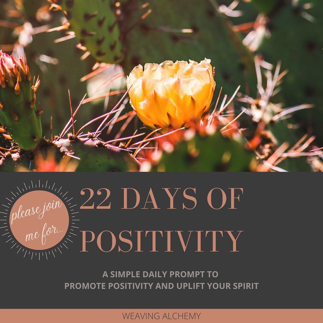 Positivity prompts will be posted here over the next couple of weeks.  These subtle and simple reminders may help you touch a memory, thought, or person that uplifts your life in some way.  This content was from a small gratitude program I held for a