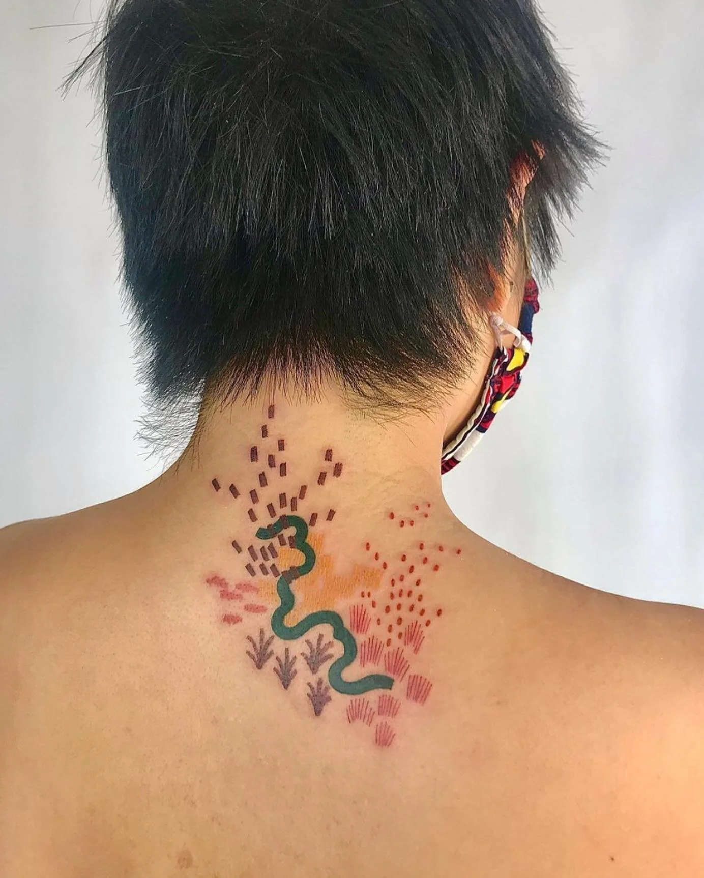 Yarrow Studio on Instagram We miss limbforest at the studio but love  seeing her journey across the states Catch her if   First tattoo Tattoos  Flower tattoo