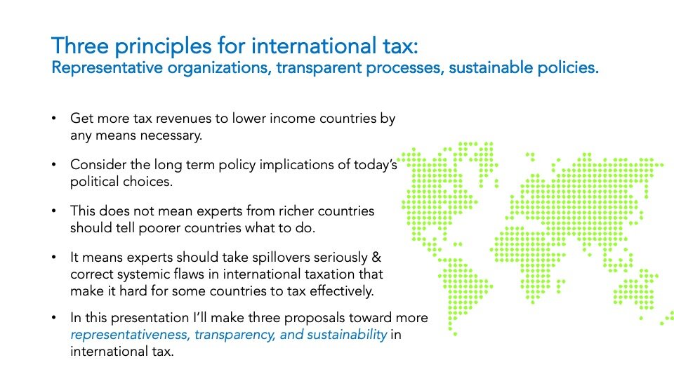 Principles of Internationaltaxation