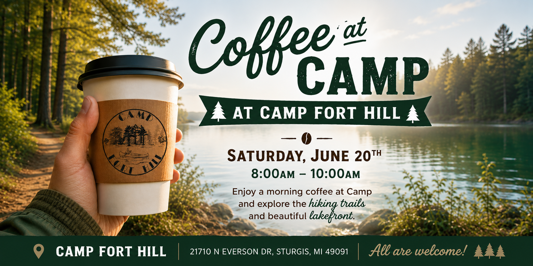 Coffee at Camp! ☕️