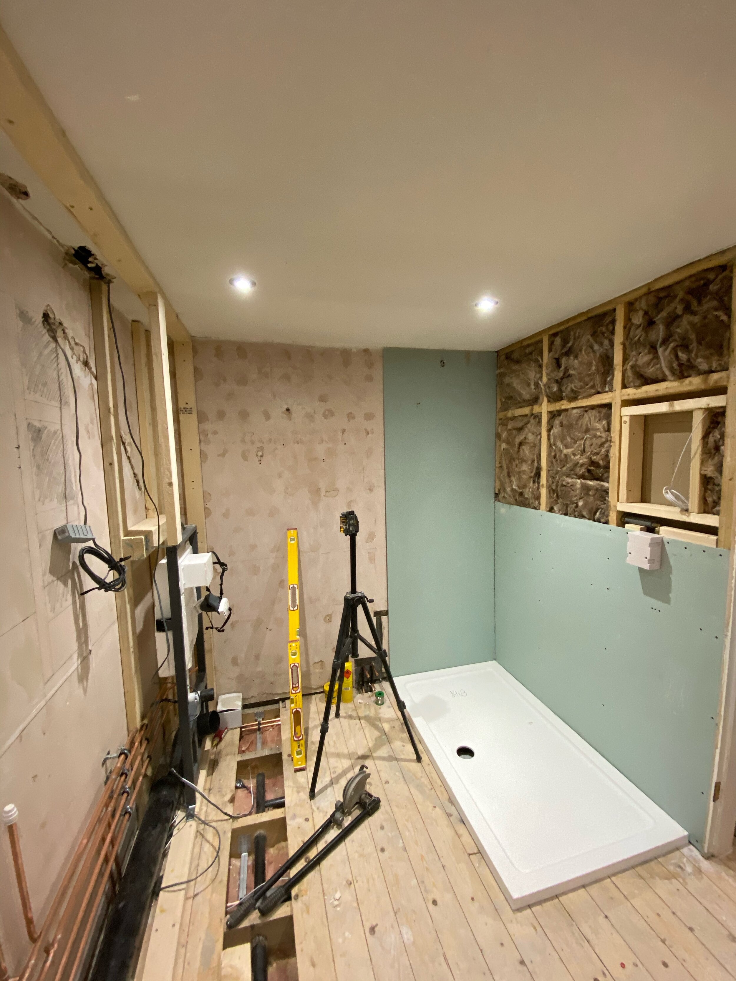 Complete bathroom refurbishment