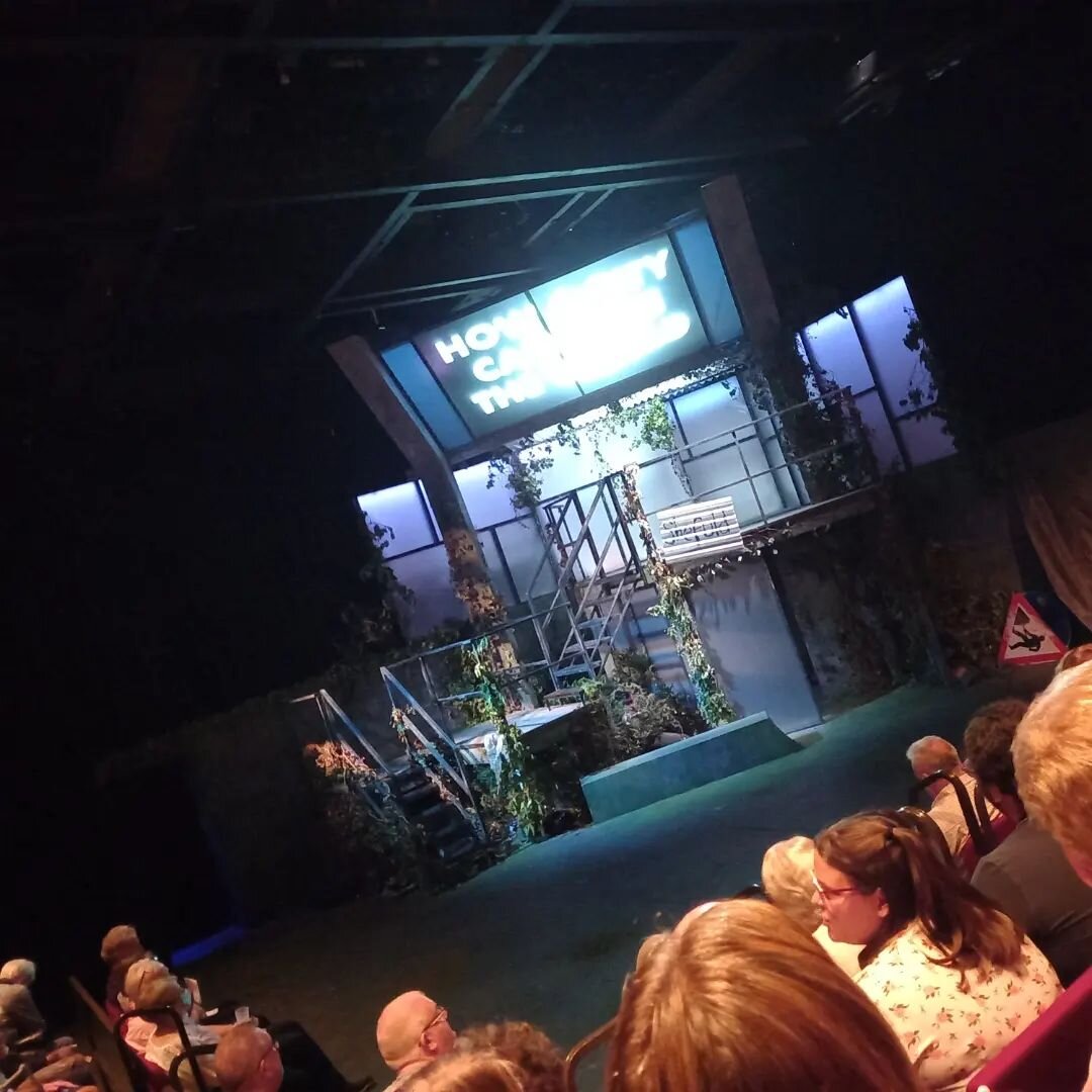 Wonderful piece of thought provoking theatre in #howacitycansavetheworld today @sheffieldtheatres #savetheplanet