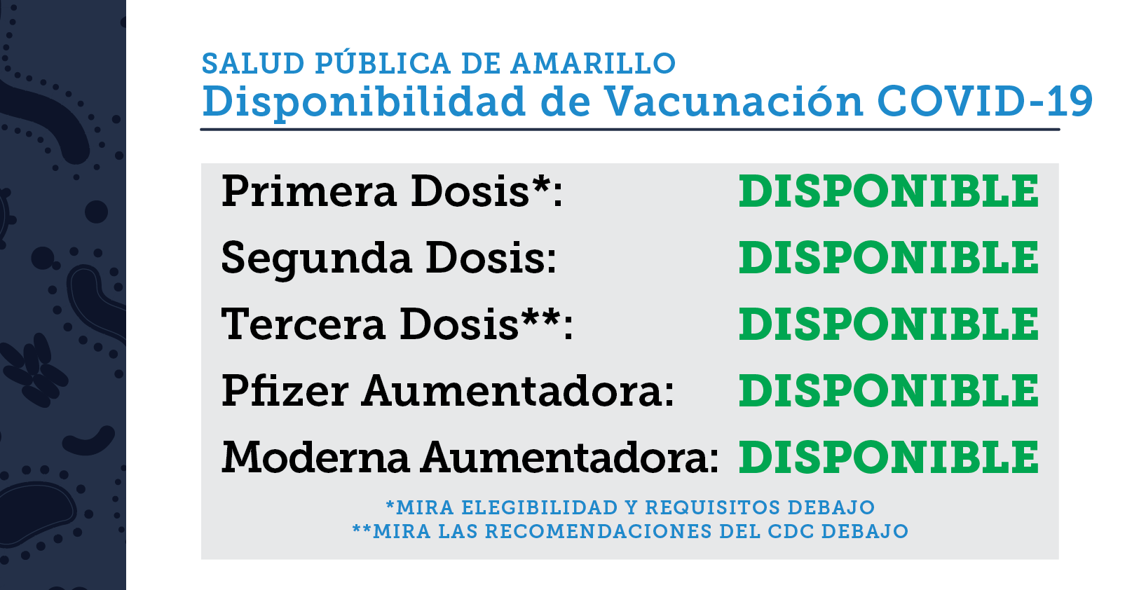 COVID-19 Vaccine (Spanish) — Amarillo Covid-19 Response