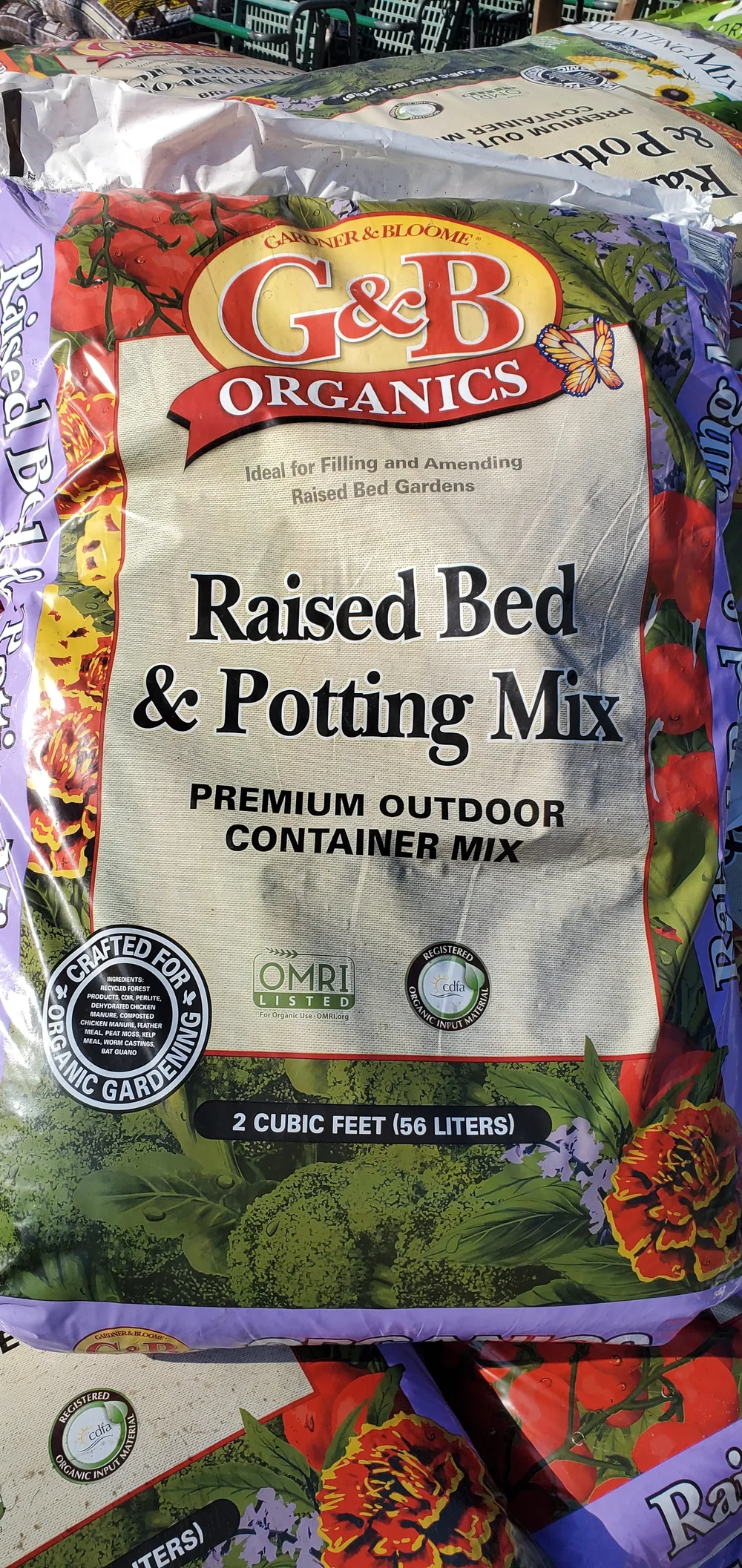 G&B Raised Bed Planting Mix  Sunset Blvd Nursery