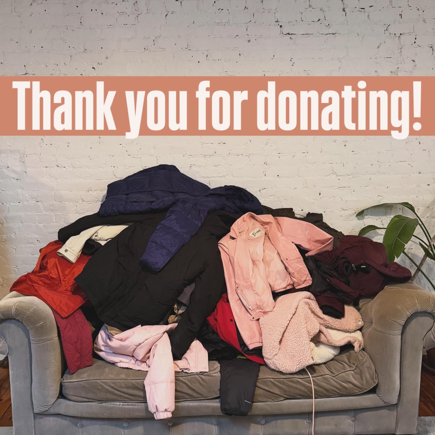 Thank you to our wonderful community for donating 55 coats this year for our annual coat drive supporting New York Cares! 🗽❤️🗽