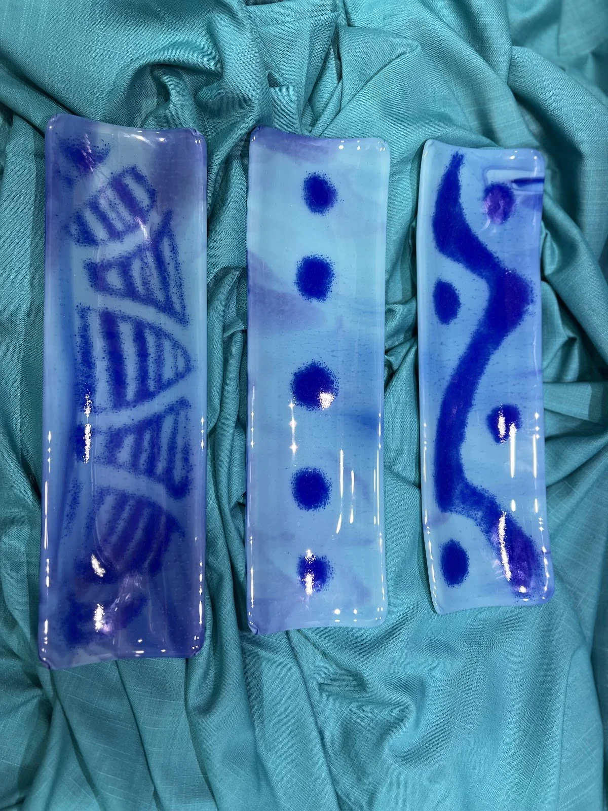 Appetizer Plate - Circles	by Barbara Trower