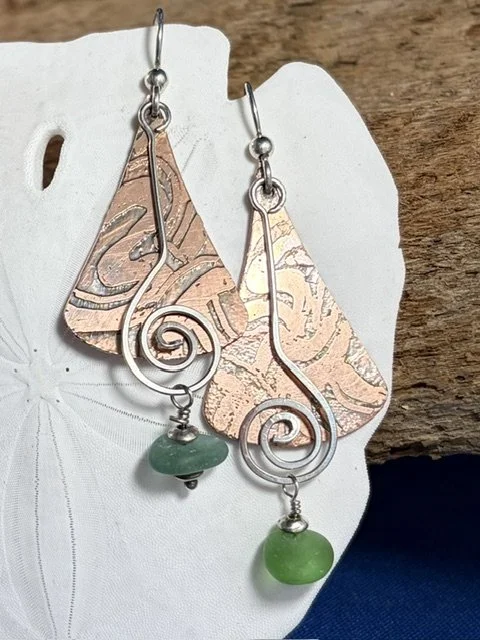 #166 - EARRINGS by Linda Starling