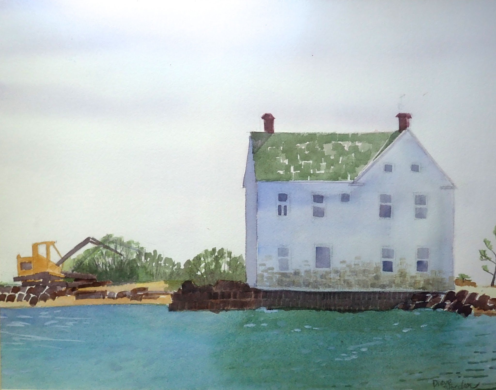 The House that Was, Holland Island by Diane Stoecker