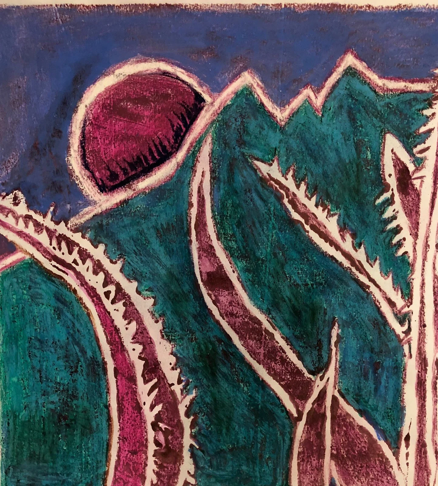 Cactus Story III by Kathy Flament