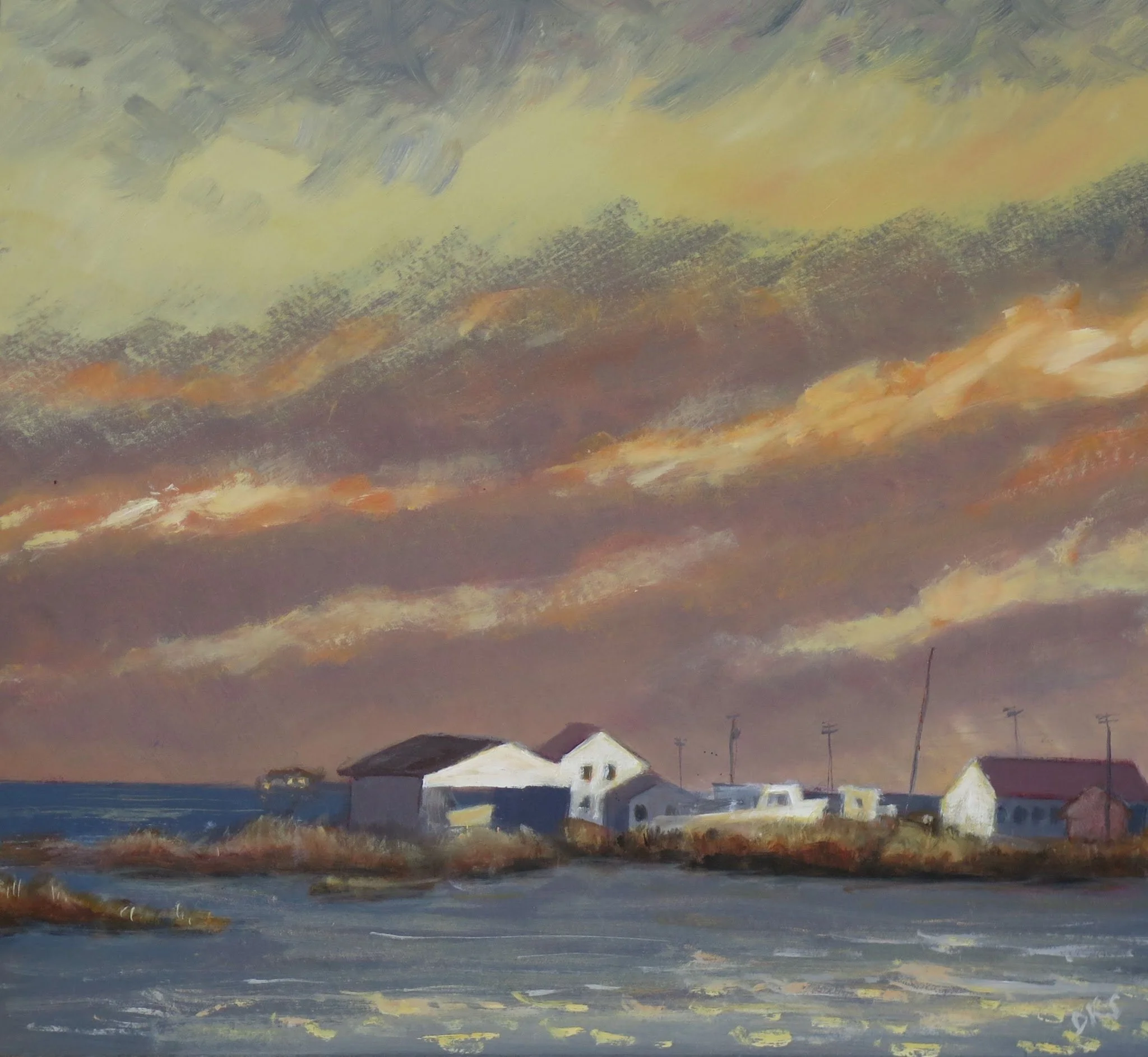 Storm Coming, Rhodes Pt., Smith Is. by Diane Stoecker