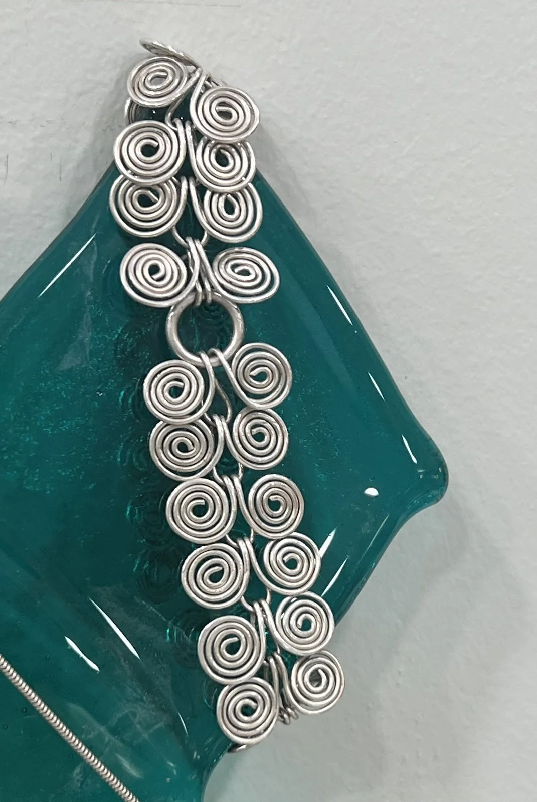 Wire Bracelet by Barbara Trower