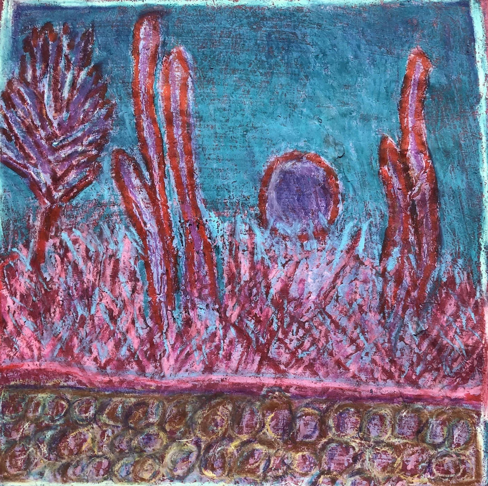 Cactus Story I by Kathy Flament