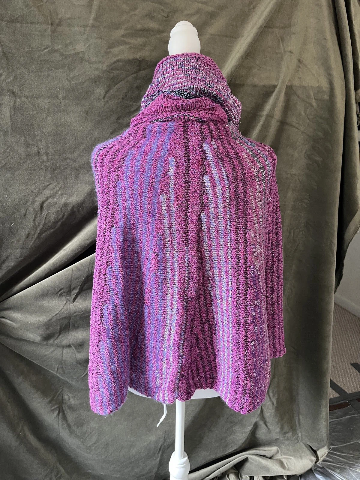 Purple and Pink Cape by Kathy Flament