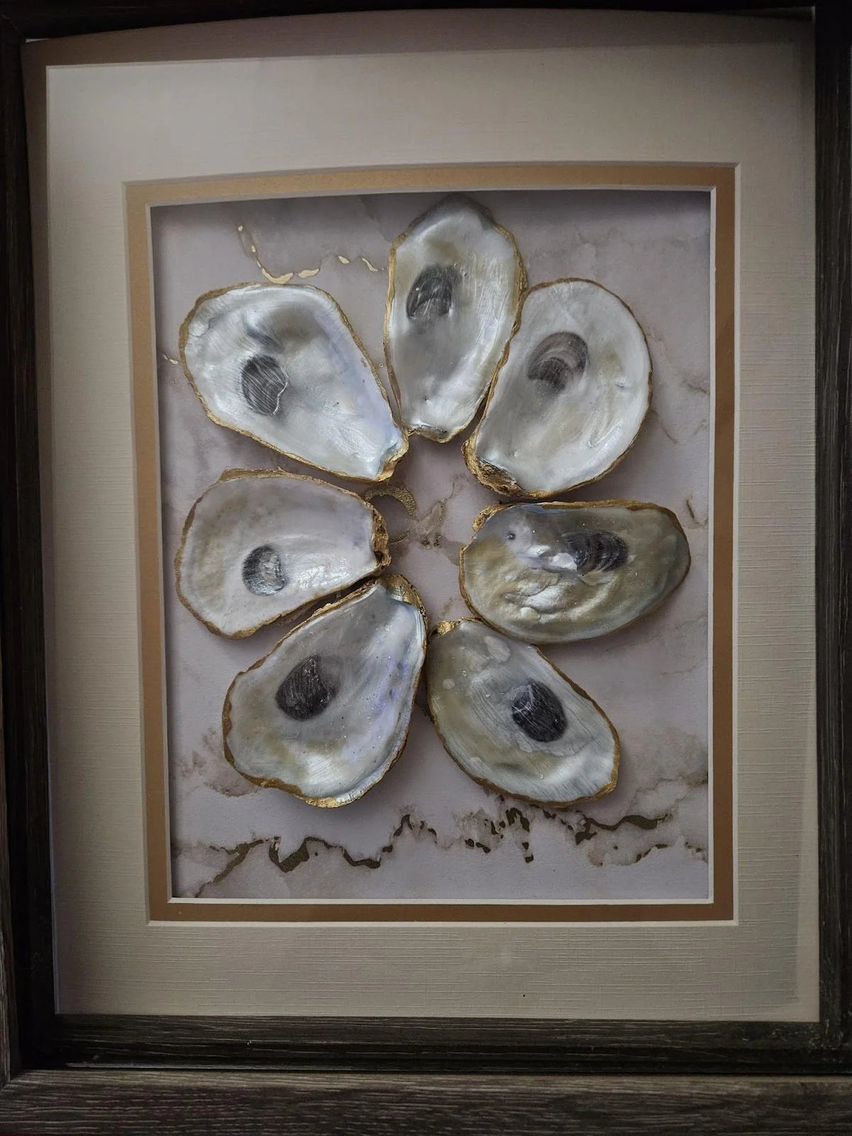 Oyster Collage by Pam Watroba