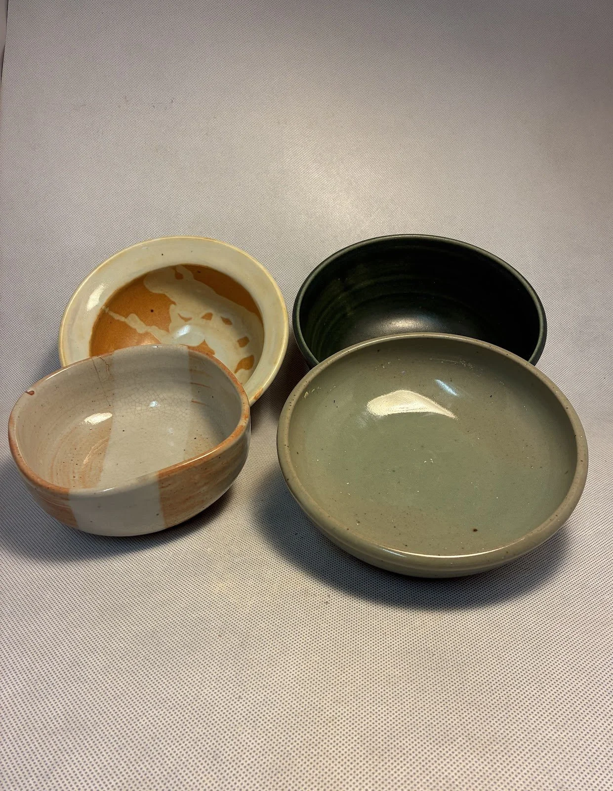 Variety of bowls	by Karen Bearman