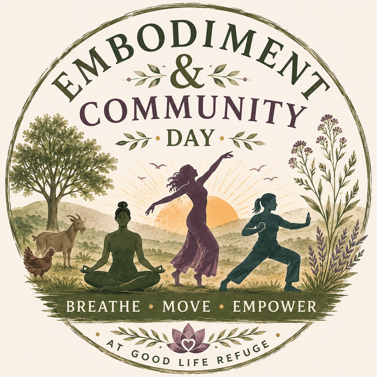 Embodiment & Community Day at the Sanctuary
