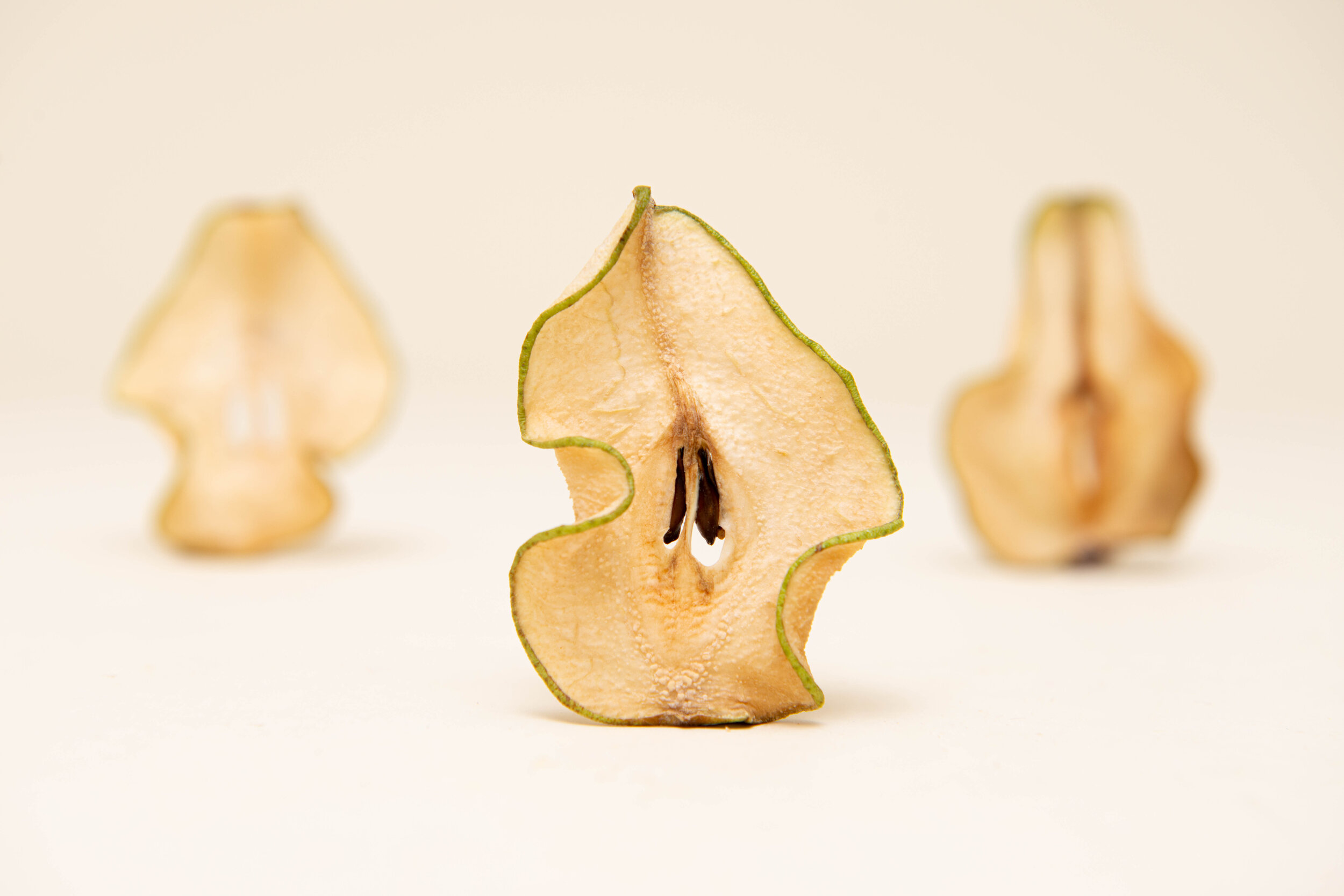3 dried pear garnishes for cocktails | DEHY Garnish