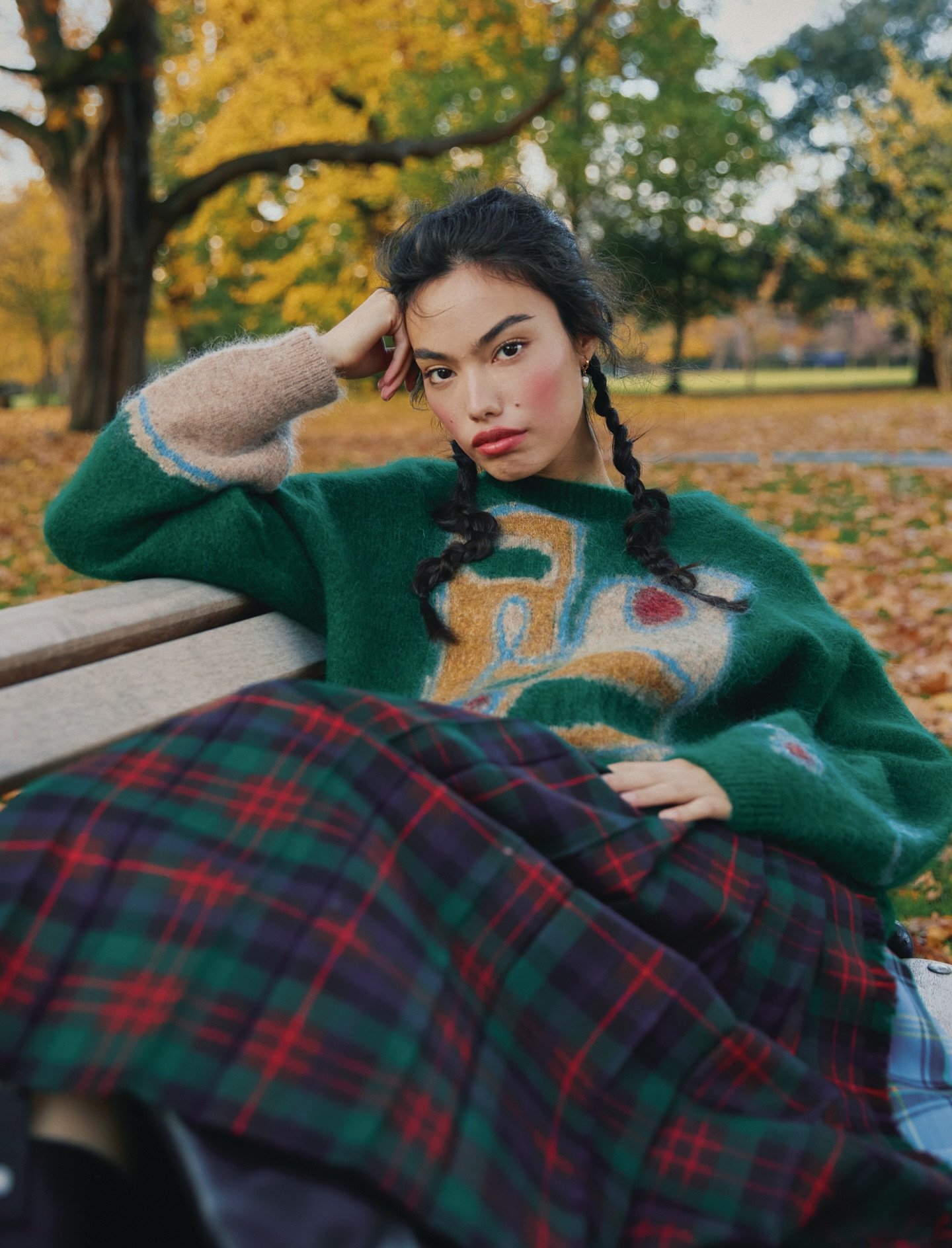 styled by me, @nanamigraner at @nextlondon by @feliciasewerinsson 

nanami wears @alemais.official @shrimps and @barbour 

hair @emmasmallhairandmakeup
makeup @makeupbybilliepingault