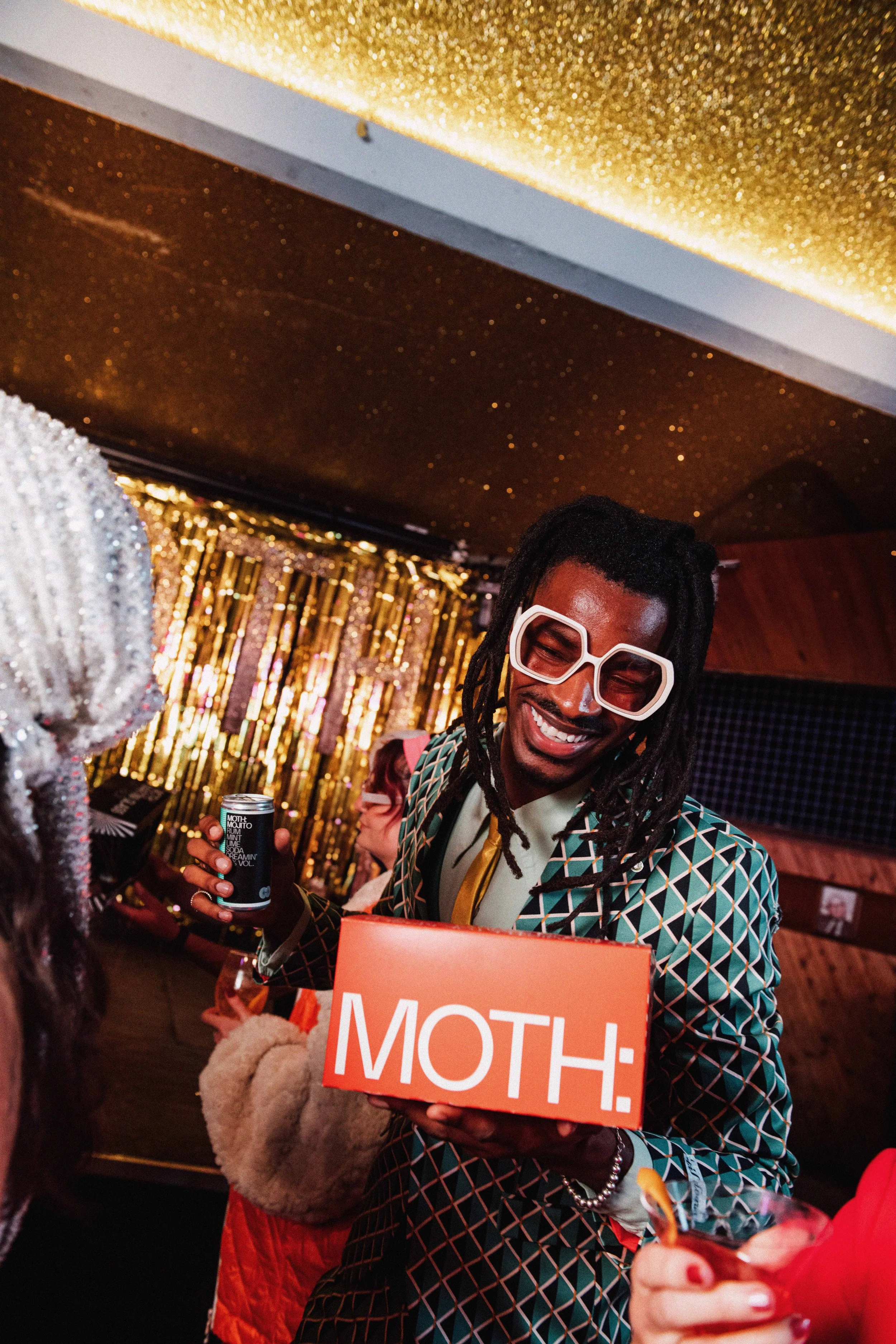 MOTH Drinks Christmas Campaign