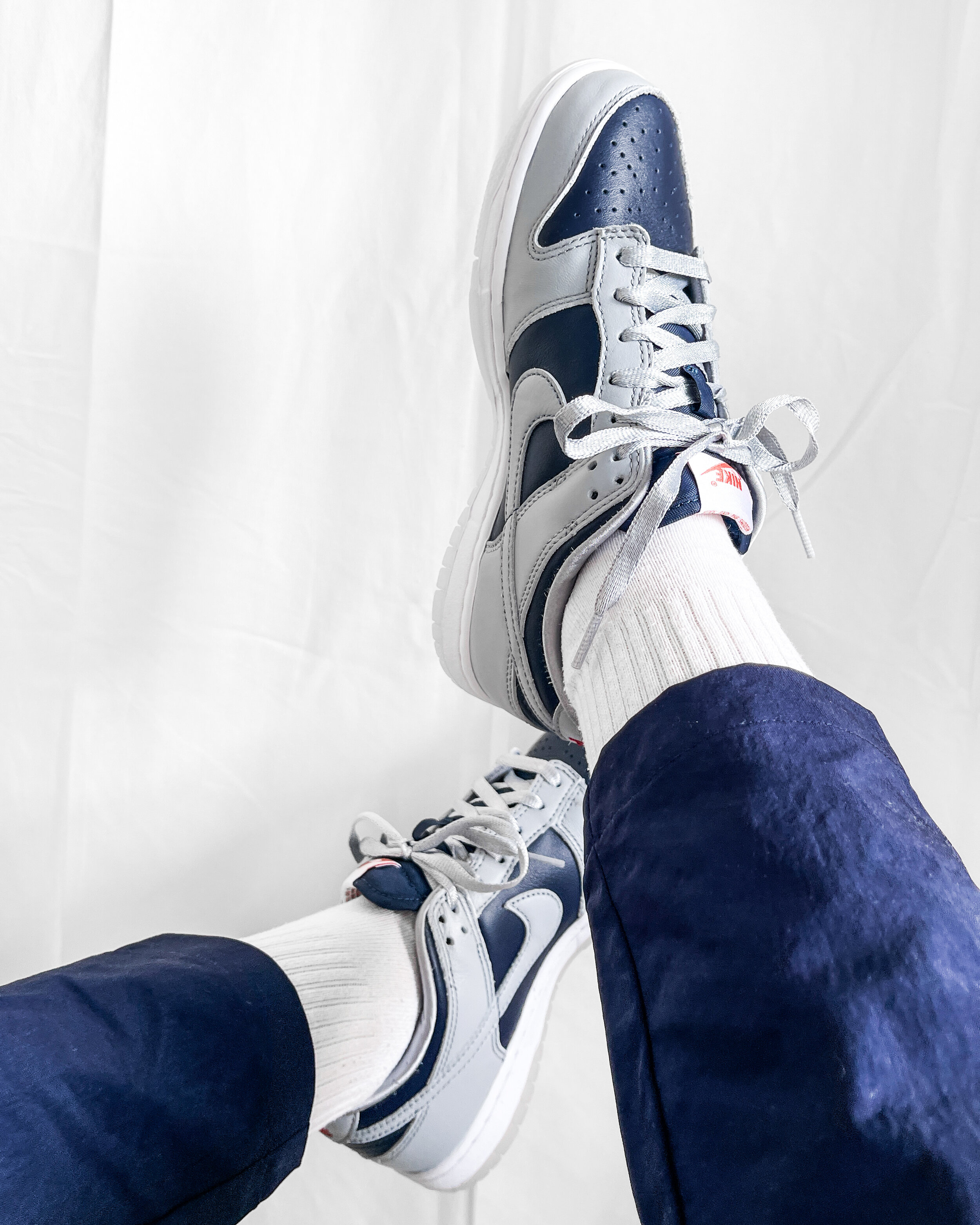 NIKE dunk low college navy