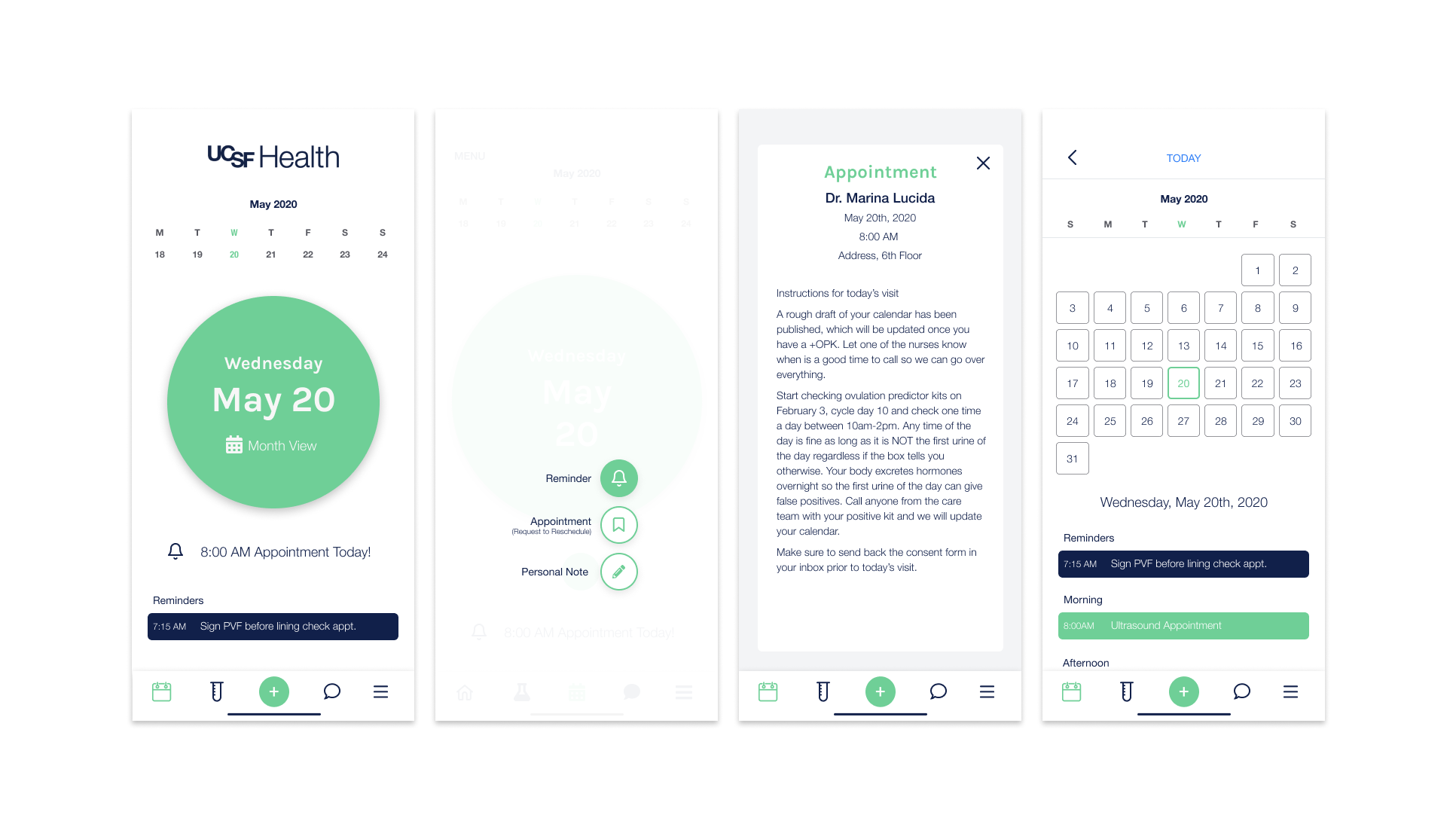 UCSF Mobile App — Sophie Kreitman