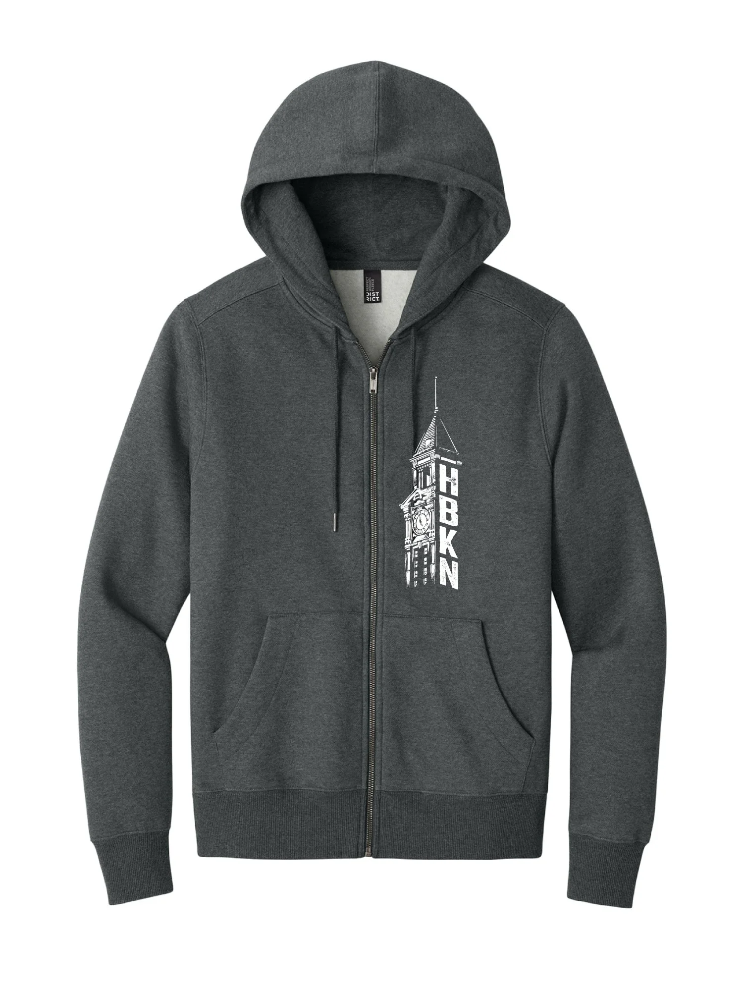 HBKN Clock Tower Full Zip Hood