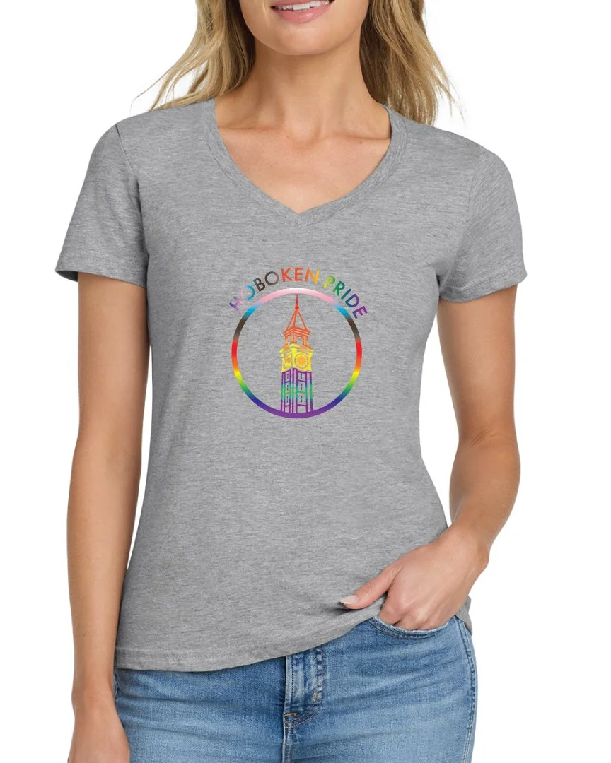 Hoboken Pride Ladies' V-Neck